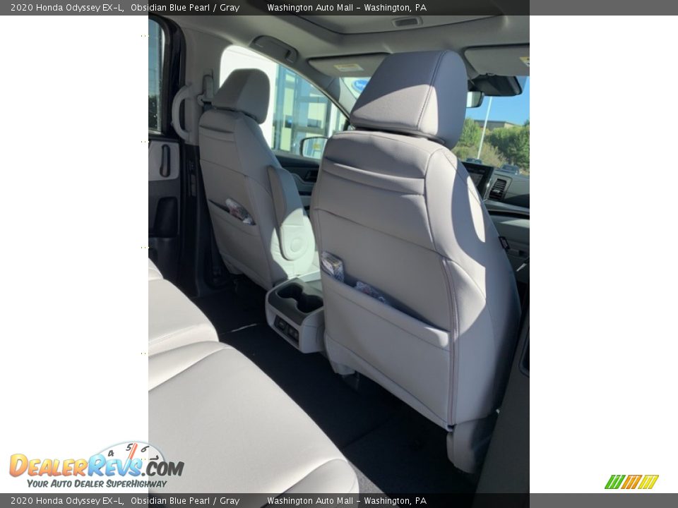 2020 Honda Odyssey EX-L Obsidian Blue Pearl / Gray Photo #26