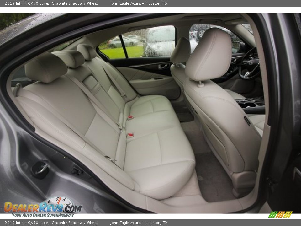 Rear Seat of 2019 Infiniti QX50 Luxe Photo #23