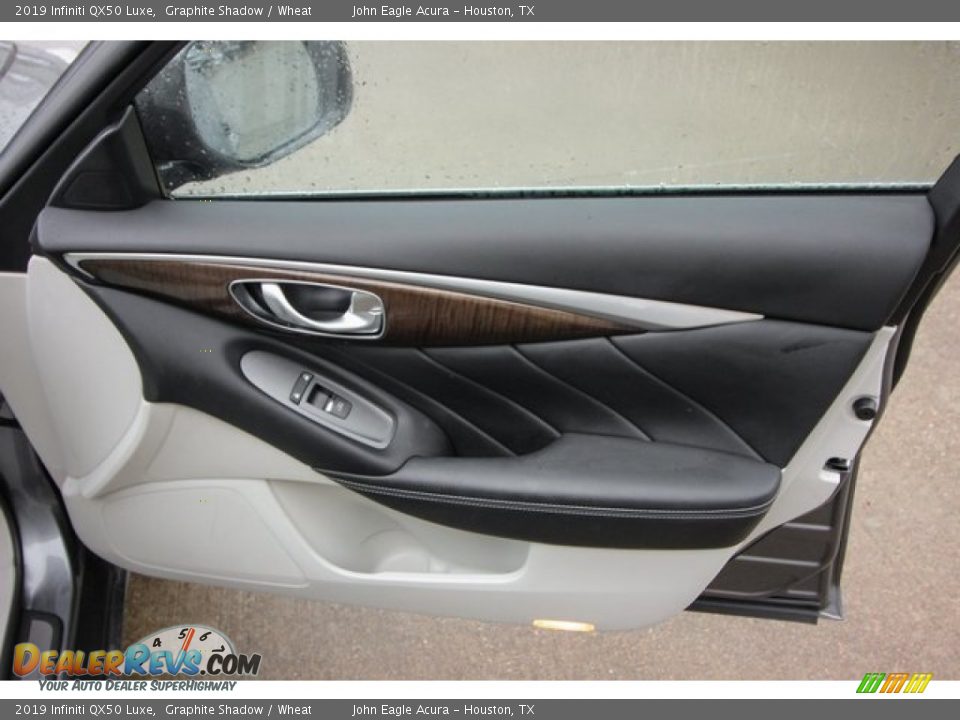 Door Panel of 2019 Infiniti QX50 Luxe Photo #24