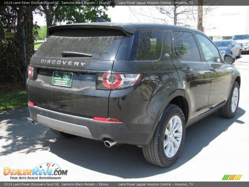 2019 Land Rover Discovery Sport SE Santorini Black Metallic / Ebony Photo #7