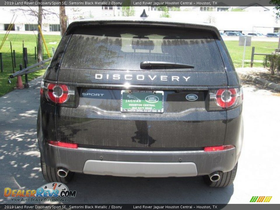 2019 Land Rover Discovery Sport SE Santorini Black Metallic / Ebony Photo #8