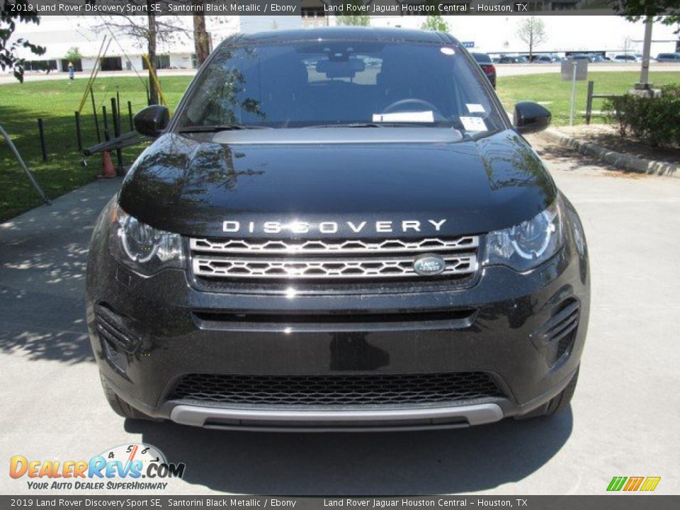 2019 Land Rover Discovery Sport SE Santorini Black Metallic / Ebony Photo #9