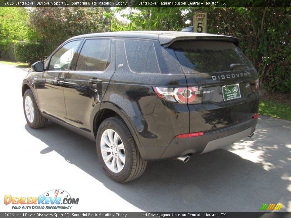 2019 Land Rover Discovery Sport SE Santorini Black Metallic / Ebony Photo #12