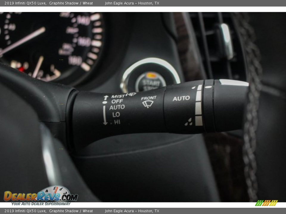 Controls of 2019 Infiniti QX50 Luxe Photo #34