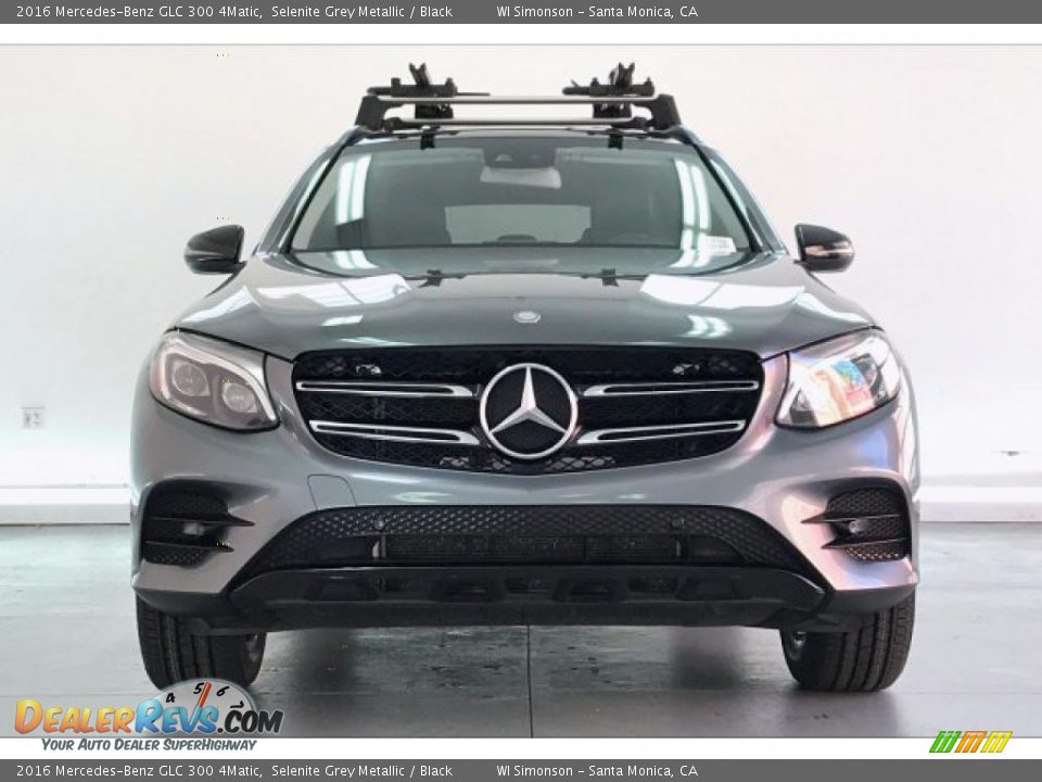 2016 Mercedes-Benz GLC 300 4Matic Selenite Grey Metallic / Black Photo #2