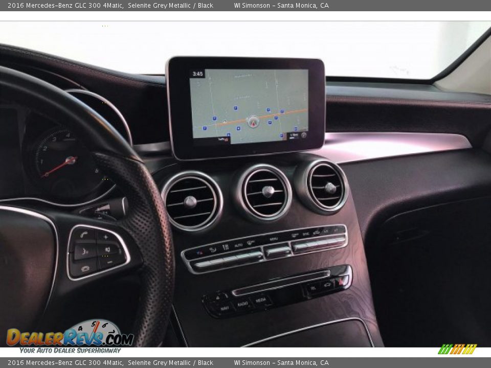 2016 Mercedes-Benz GLC 300 4Matic Selenite Grey Metallic / Black Photo #5