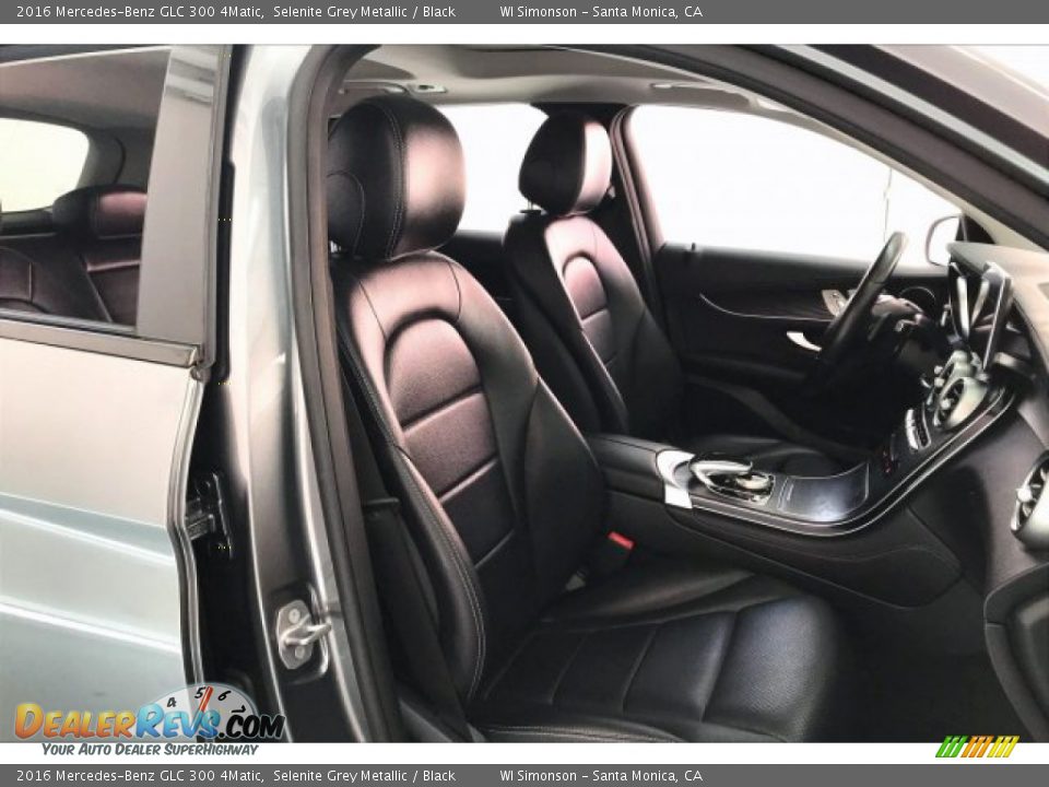 2016 Mercedes-Benz GLC 300 4Matic Selenite Grey Metallic / Black Photo #6