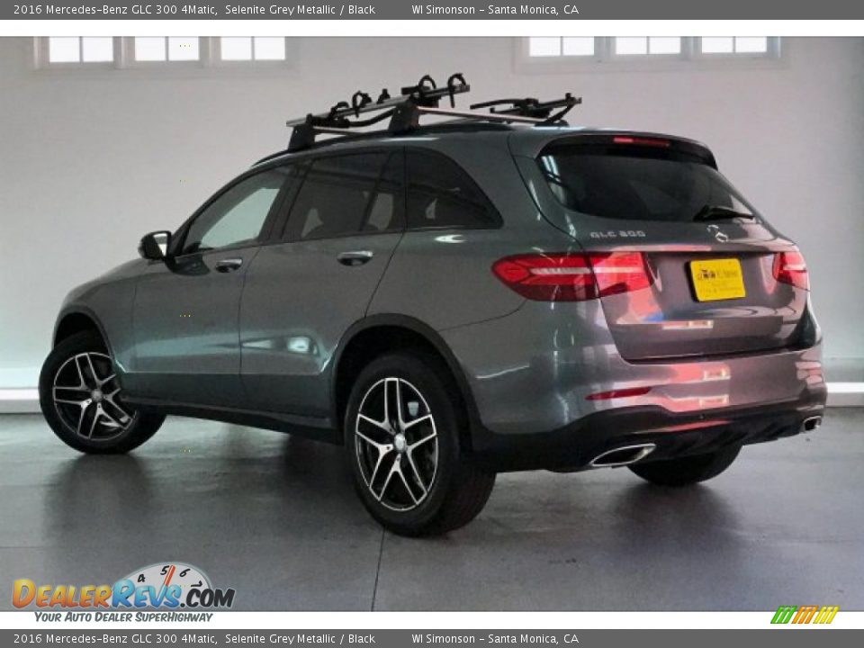 2016 Mercedes-Benz GLC 300 4Matic Selenite Grey Metallic / Black Photo #10