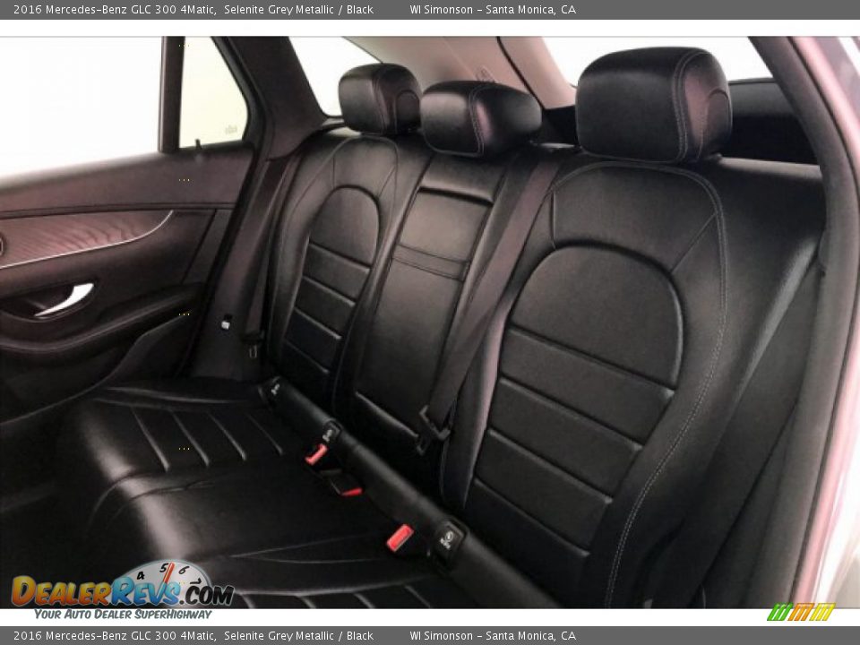 Rear Seat of 2016 Mercedes-Benz GLC 300 4Matic Photo #15