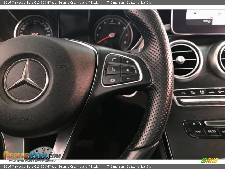 2016 Mercedes-Benz GLC 300 4Matic Steering Wheel Photo #19