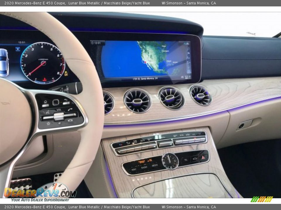 Dashboard of 2020 Mercedes-Benz E 450 Coupe Photo #6