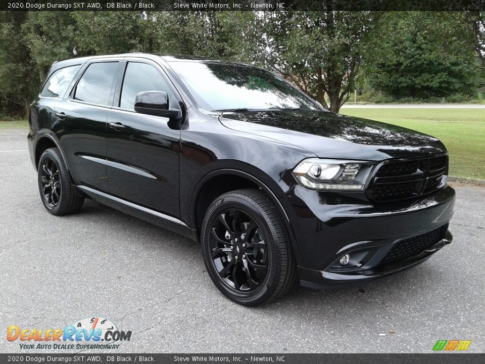 DB Black 2020 Dodge Durango SXT AWD Photo #4