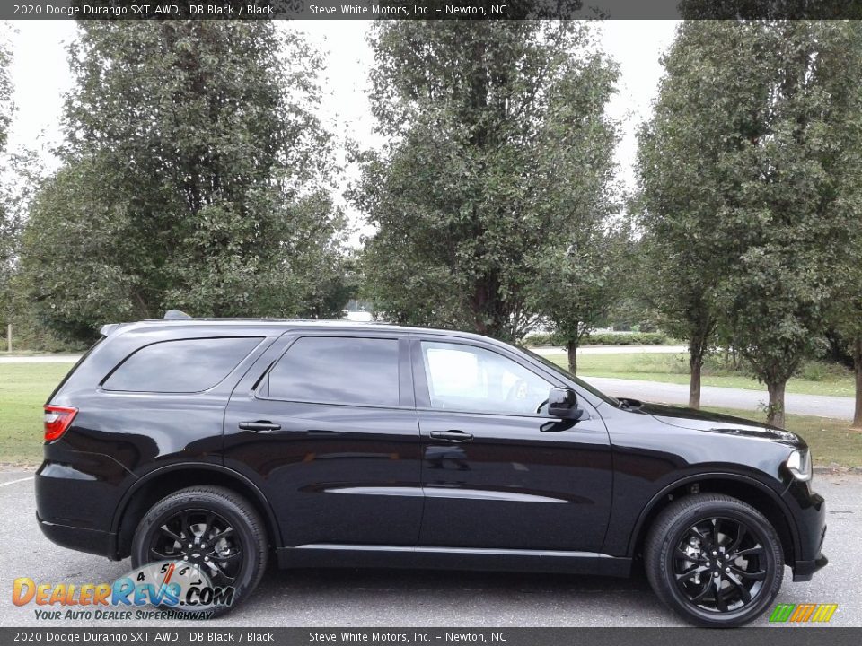 DB Black 2020 Dodge Durango SXT AWD Photo #5