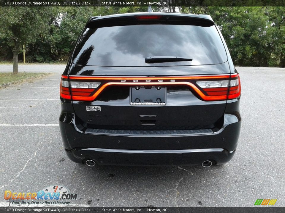 2020 Dodge Durango SXT AWD DB Black / Black Photo #7