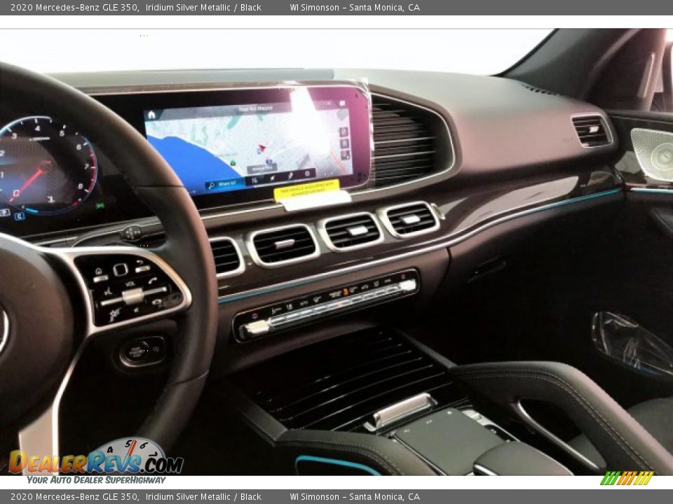 2020 Mercedes-Benz GLE 350 Iridium Silver Metallic / Black Photo #6