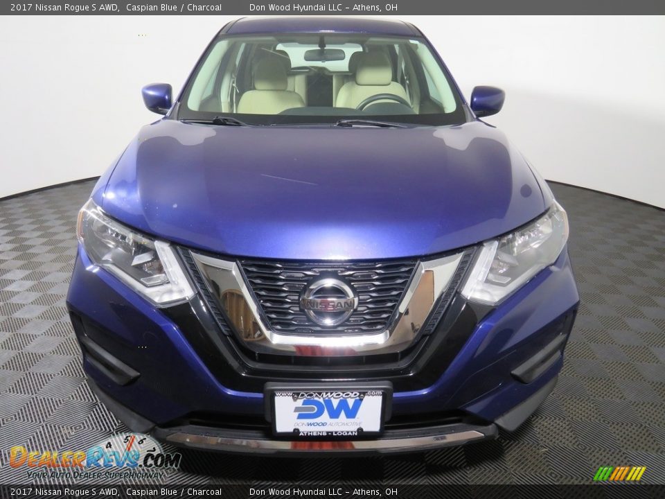2017 Nissan Rogue S AWD Caspian Blue / Charcoal Photo #5