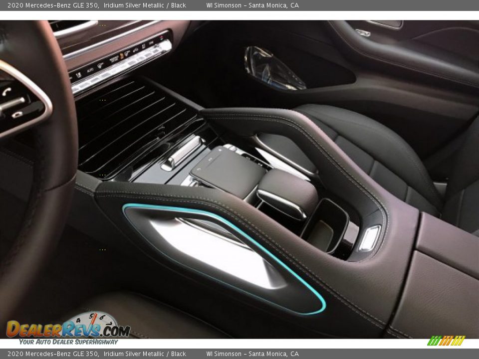 2020 Mercedes-Benz GLE 350 Iridium Silver Metallic / Black Photo #7