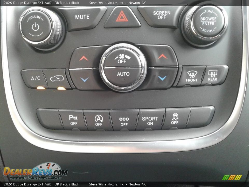 Controls of 2020 Dodge Durango SXT AWD Photo #30
