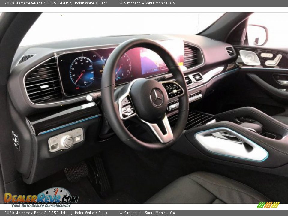 2020 Mercedes-Benz GLE 350 4Matic Polar White / Black Photo #4