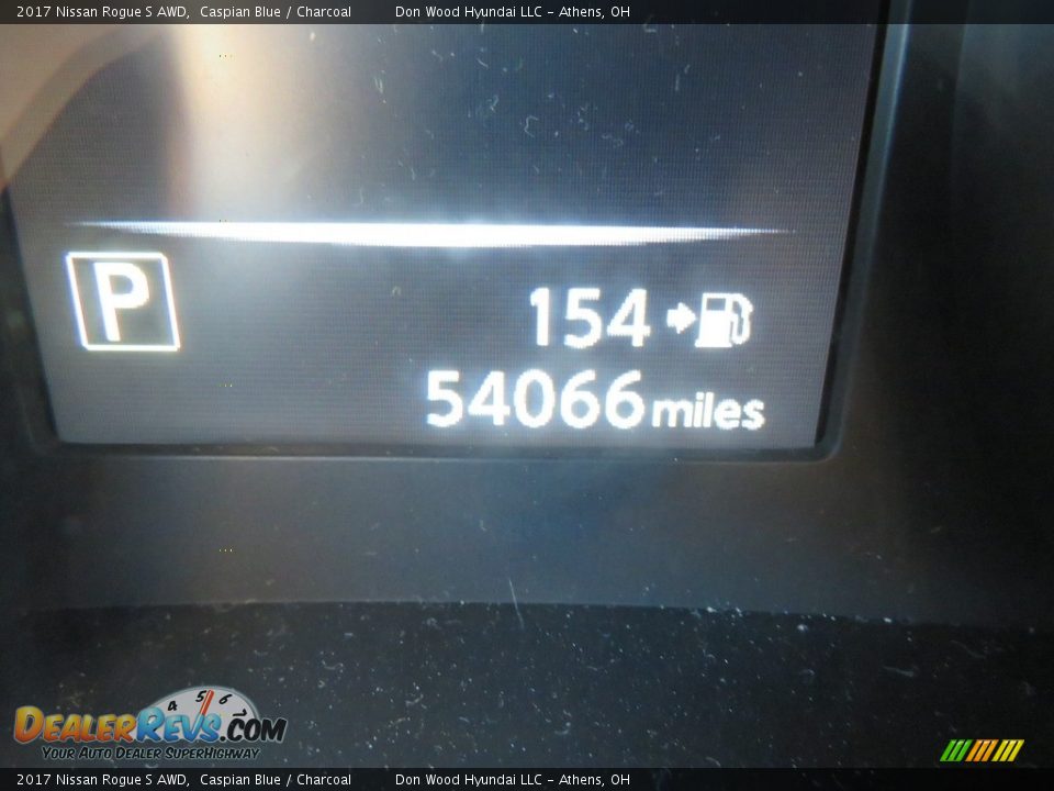 2017 Nissan Rogue S AWD Caspian Blue / Charcoal Photo #20