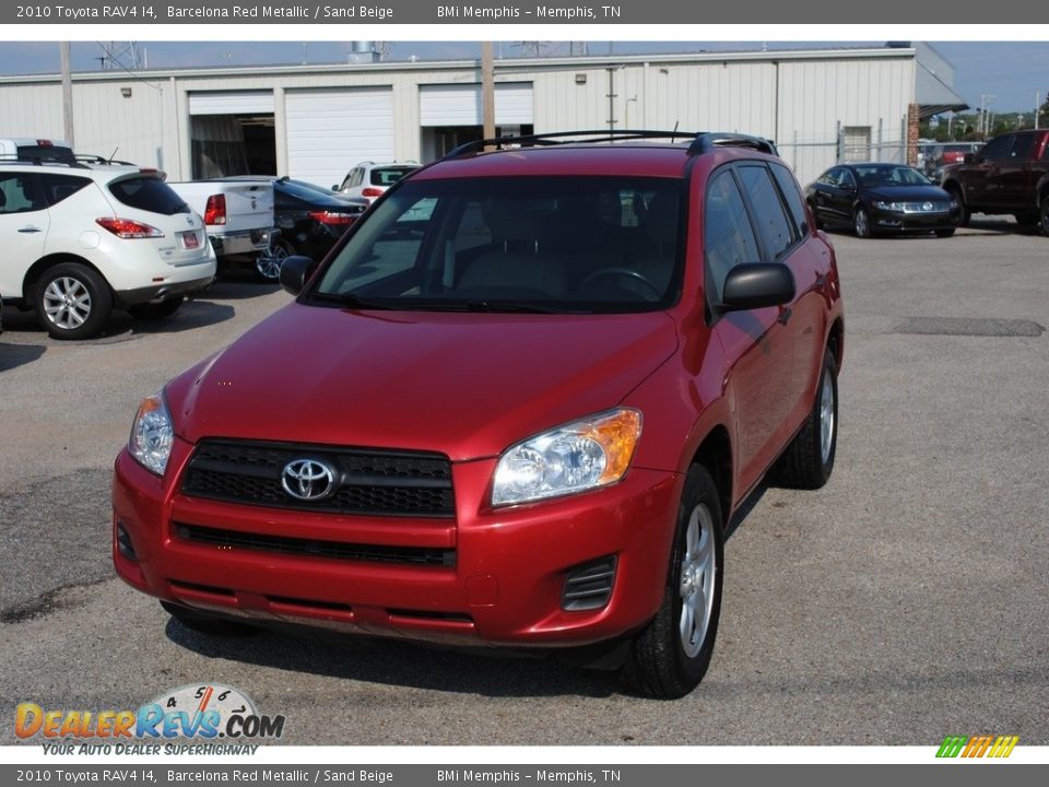 2010 Toyota RAV4 I4 Barcelona Red Metallic / Sand Beige Photo #1