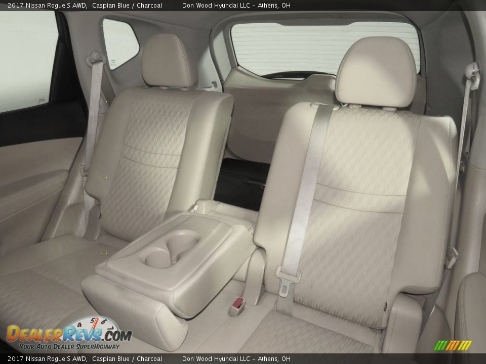 2017 Nissan Rogue S AWD Caspian Blue / Charcoal Photo #30