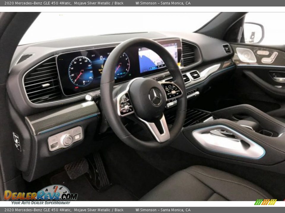 2020 Mercedes-Benz GLE 450 4Matic Mojave Silver Metallic / Black Photo #4