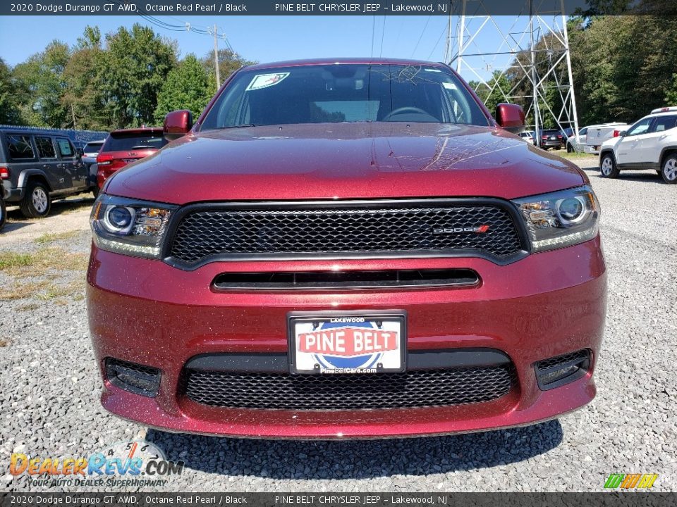 2020 Dodge Durango GT AWD Octane Red Pearl / Black Photo #2