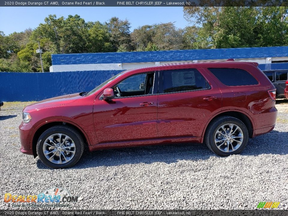 2020 Dodge Durango GT AWD Octane Red Pearl / Black Photo #3
