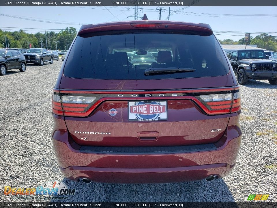 2020 Dodge Durango GT AWD Octane Red Pearl / Black Photo #5