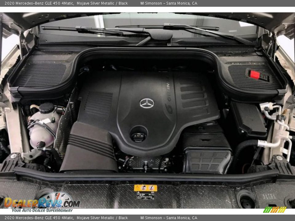2020 Mercedes-Benz GLE 450 4Matic 3.0 Liter Turbocharged DOHC 24-Valve VVT Inline 6 Cylinder Engine Photo #8