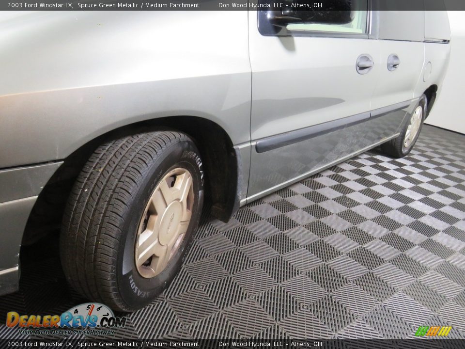 2003 Ford Windstar LX Spruce Green Metallic / Medium Parchment Photo #8