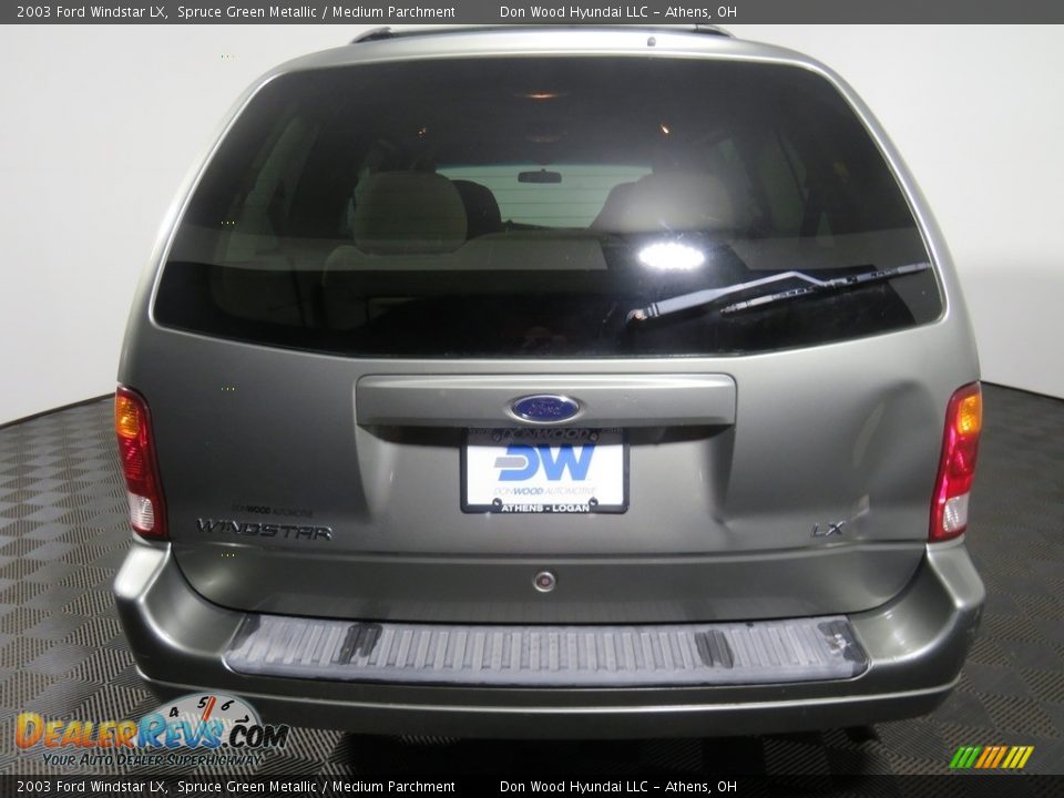 2003 Ford Windstar LX Spruce Green Metallic / Medium Parchment Photo #11