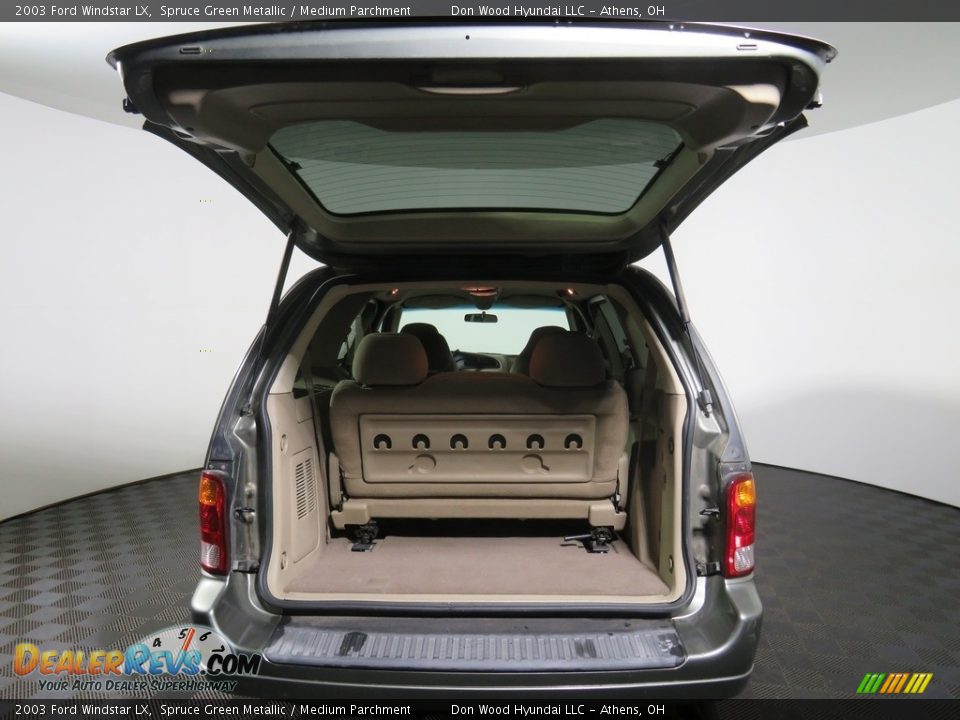 2003 Ford Windstar LX Spruce Green Metallic / Medium Parchment Photo #12