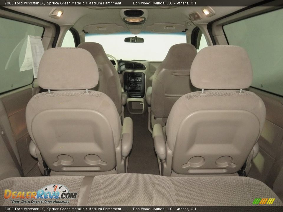 2003 Ford Windstar LX Spruce Green Metallic / Medium Parchment Photo #14