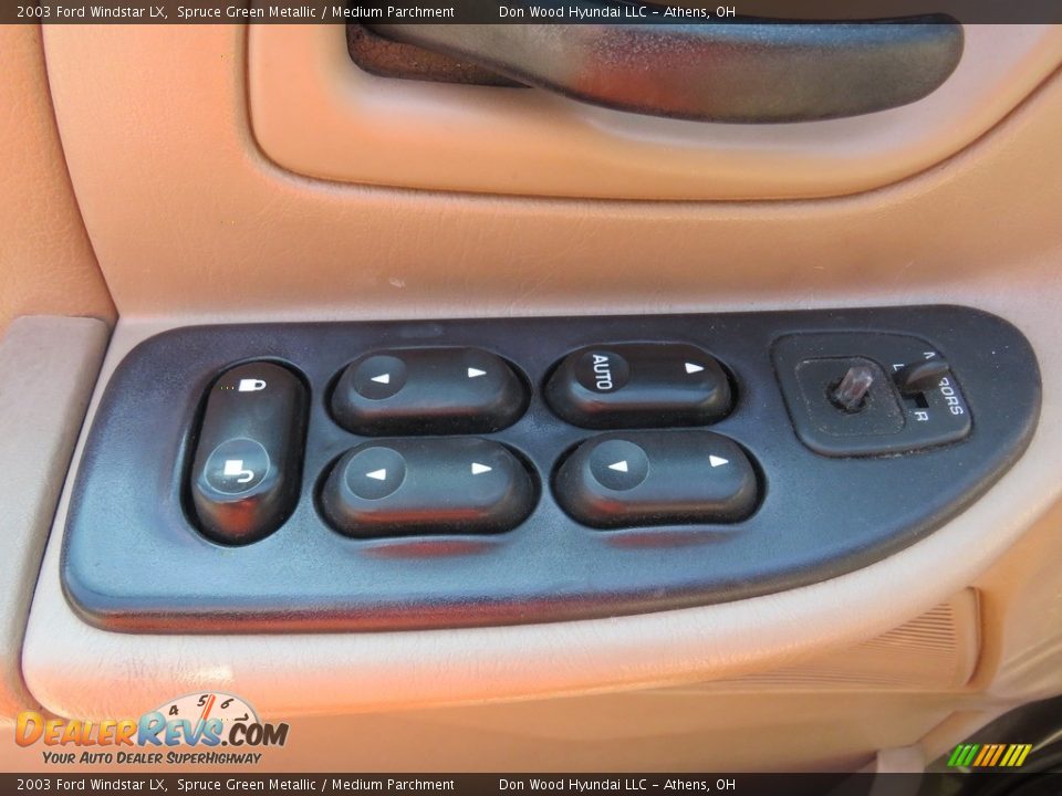 2003 Ford Windstar LX Spruce Green Metallic / Medium Parchment Photo #18