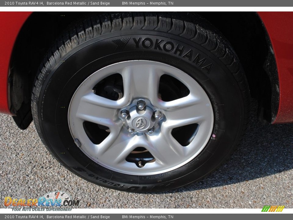 2010 Toyota RAV4 I4 Barcelona Red Metallic / Sand Beige Photo #23