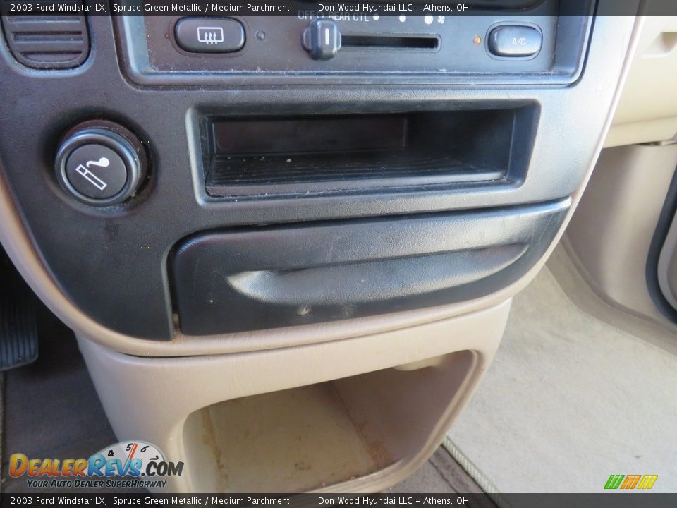 2003 Ford Windstar LX Spruce Green Metallic / Medium Parchment Photo #26