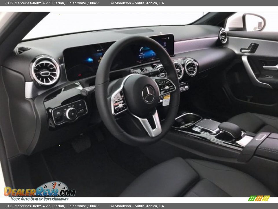 2019 Mercedes-Benz A 220 Sedan Polar White / Black Photo #4