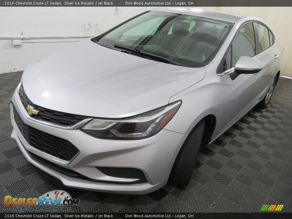 2016 Chevrolet Cruze LT Sedan Silver Ice Metallic / Jet Black Photo #8