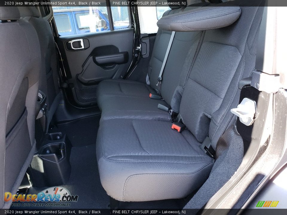 2020 Jeep Wrangler Unlimited Sport 4x4 Black / Black Photo #6
