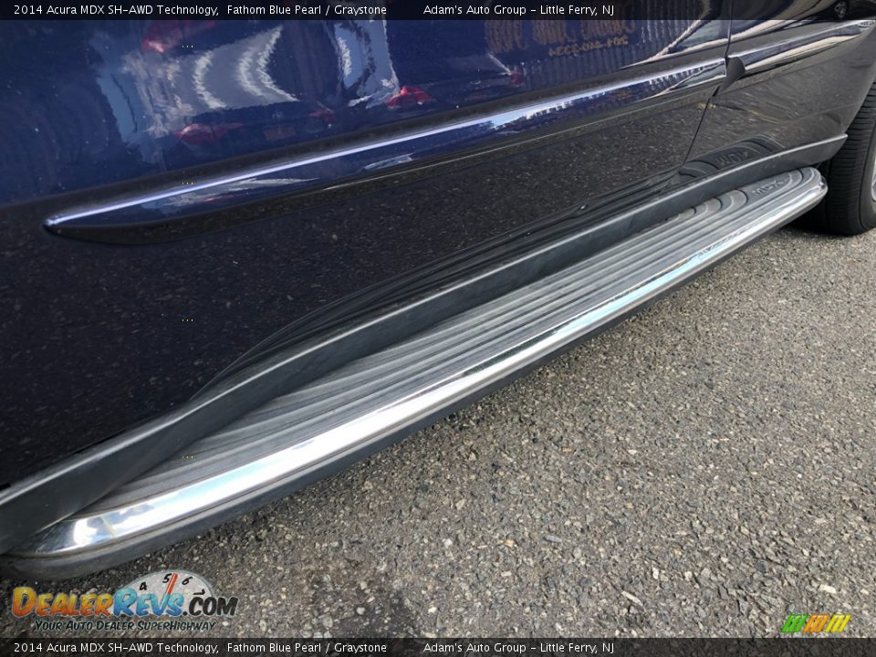 2014 Acura MDX SH-AWD Technology Fathom Blue Pearl / Graystone Photo #33