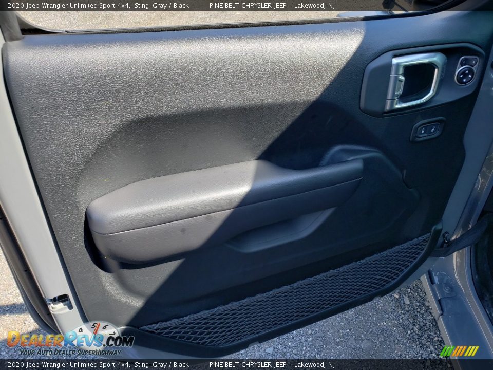 2020 Jeep Wrangler Unlimited Sport 4x4 Sting-Gray / Black Photo #8
