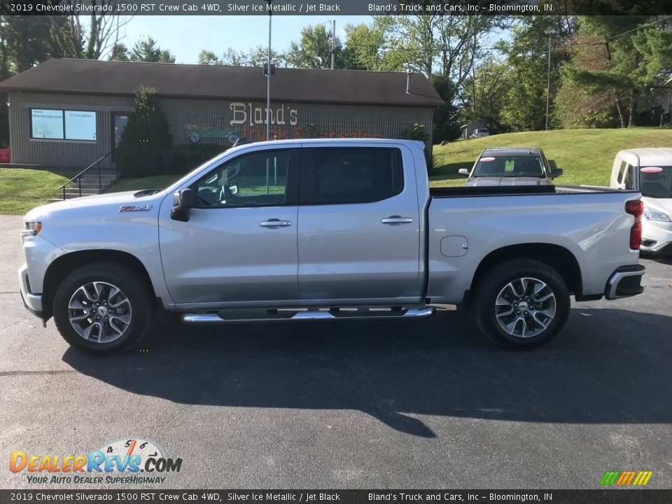 2019 Chevrolet Silverado 1500 RST Crew Cab 4WD Silver Ice Metallic / Jet Black Photo #1