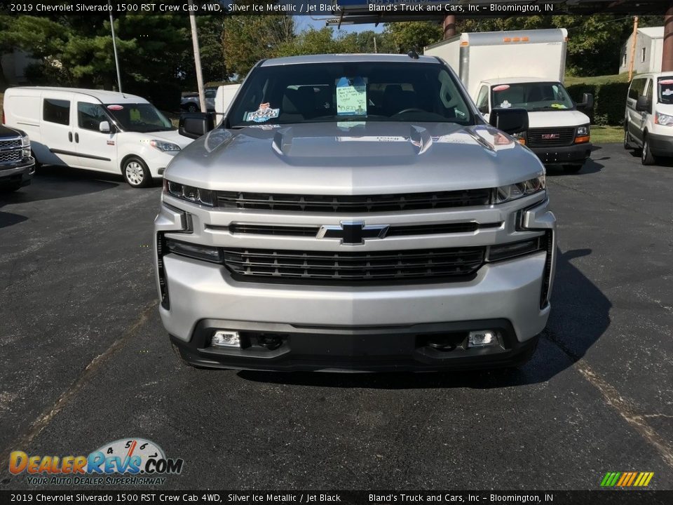 2019 Chevrolet Silverado 1500 RST Crew Cab 4WD Silver Ice Metallic / Jet Black Photo #3