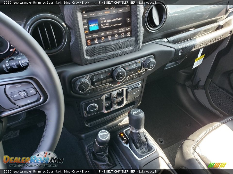 2020 Jeep Wrangler Unlimited Sport 4x4 Sting-Gray / Black Photo #10
