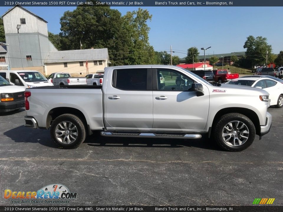 2019 Chevrolet Silverado 1500 RST Crew Cab 4WD Silver Ice Metallic / Jet Black Photo #6
