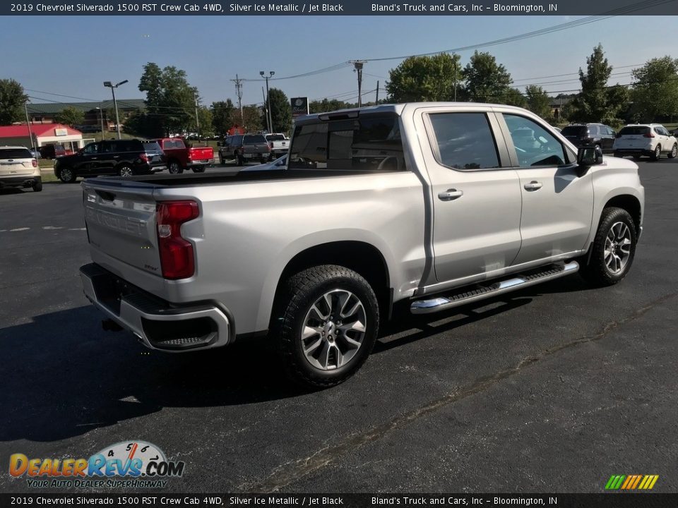 2019 Chevrolet Silverado 1500 RST Crew Cab 4WD Silver Ice Metallic / Jet Black Photo #7