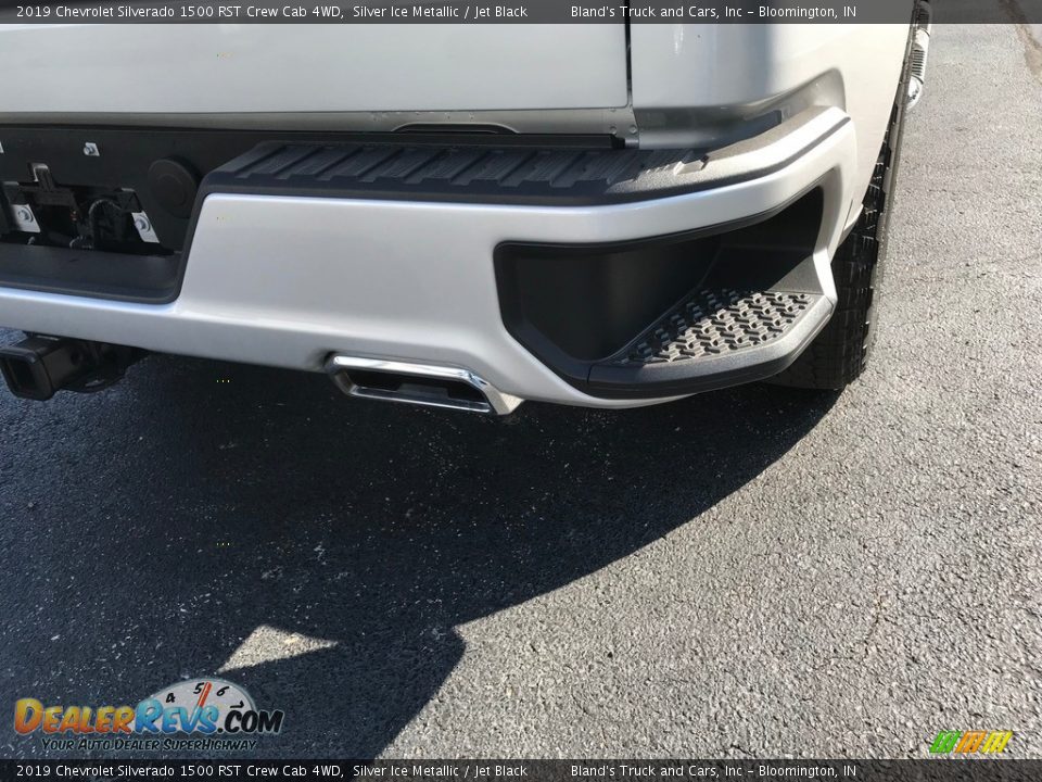 2019 Chevrolet Silverado 1500 RST Crew Cab 4WD Silver Ice Metallic / Jet Black Photo #8
