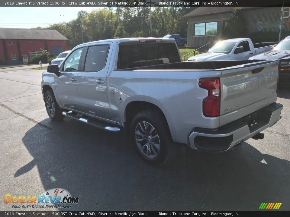 2019 Chevrolet Silverado 1500 RST Crew Cab 4WD Silver Ice Metallic / Jet Black Photo #13